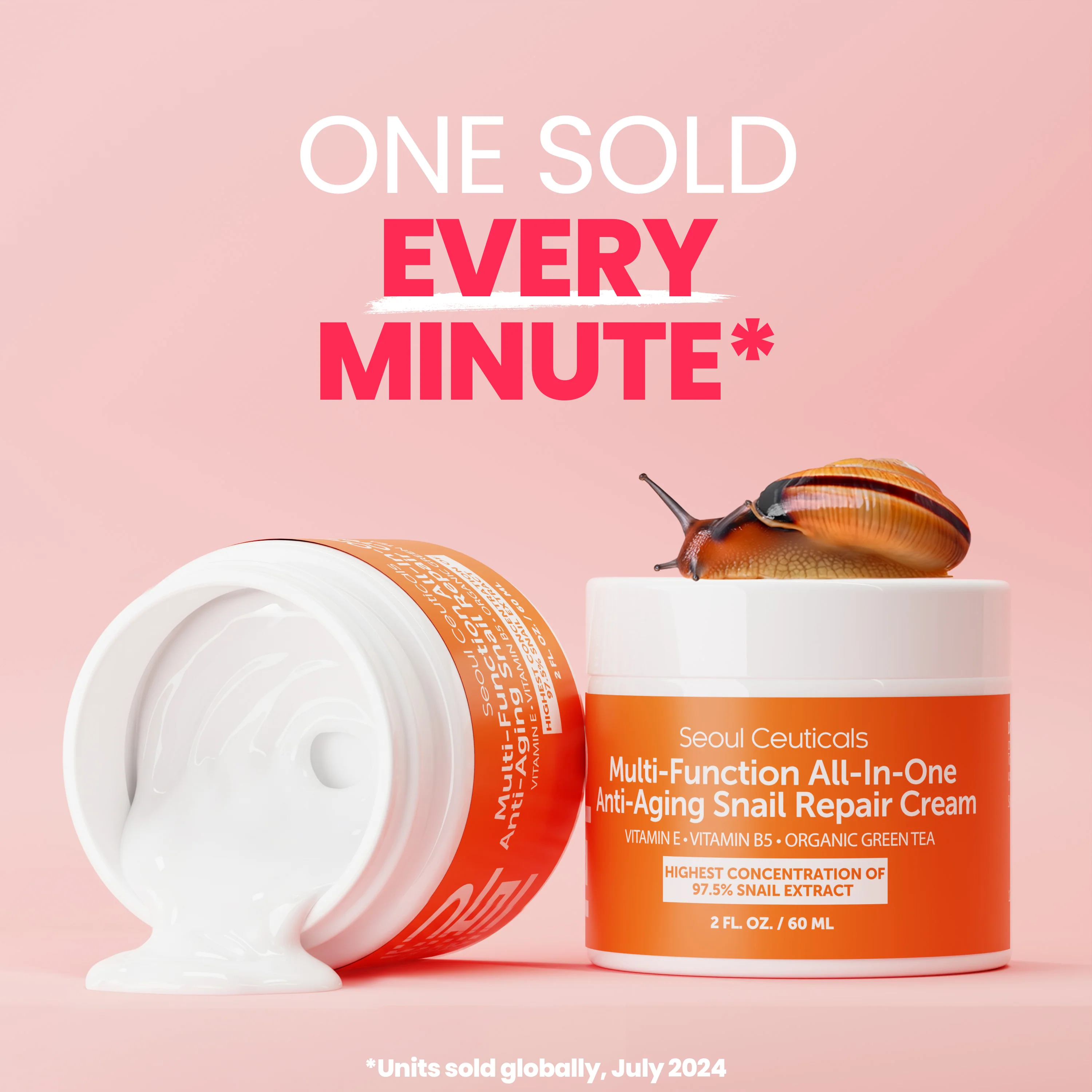 Snail Repair Cream Moisturizer - Image 6